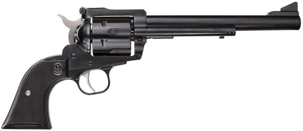 Picture of Ruger Blackhawk 30 Carbine 7.5" As Blued Black Synthetic