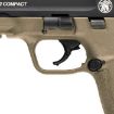 Picture of S&W M&P22 Compact 22Lr 3.56" As 10-Shot Matte Fde Threaded