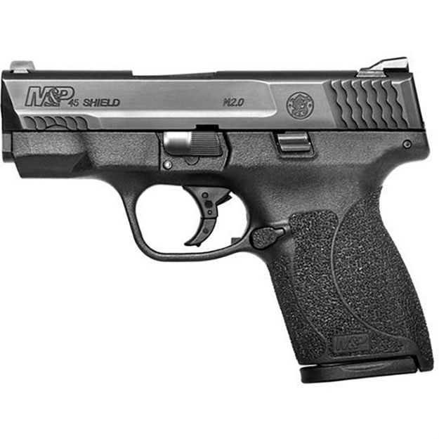 Picture of S&W Shield M2.0 M&P45 45Acp Fs Blackened Ss/Blk No Thumb Saf!