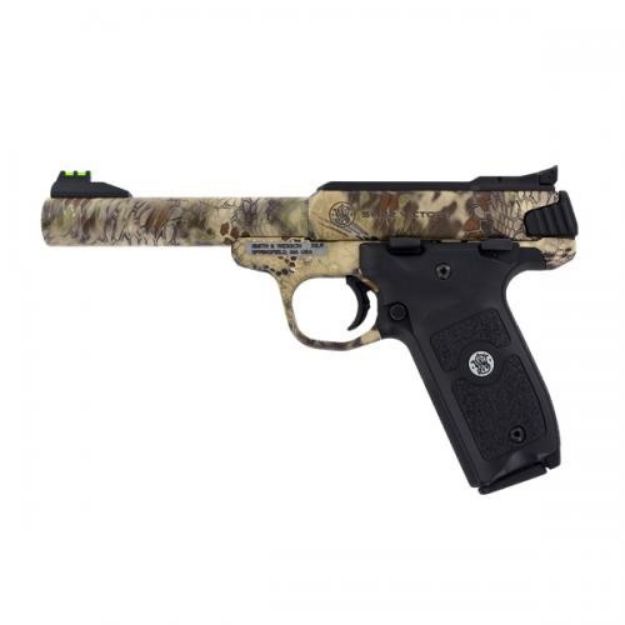 Picture of S&W Sw22 Victory 5.5" Adj. 10-Shot Kryptek Highlander
