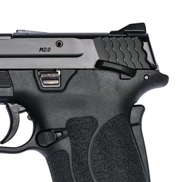 Picture of S&W Shield M2.0 M&P 9Mm Ez Blackened Ss/Blk Thumb Safety