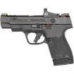 Picture of S&W Pc M&P9 Shld Plus 9Mm 4" Ported Fiber Optics W/Red Dot