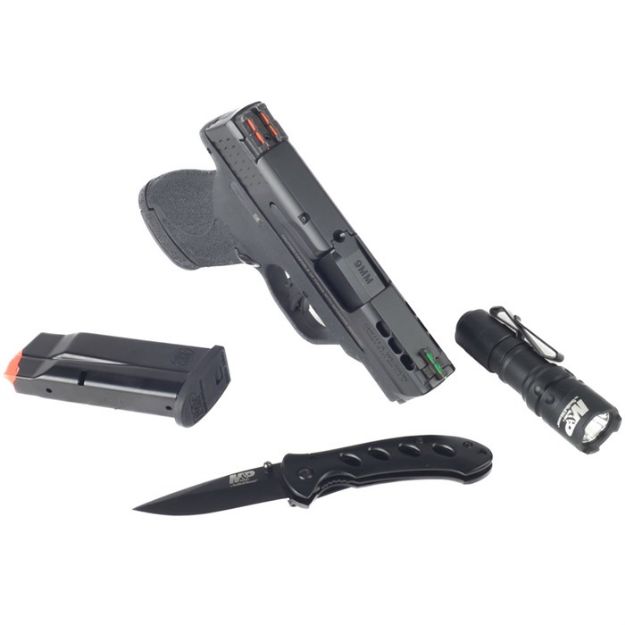 Picture of S&W Pc M&P9 Shld Plus 9Mm 3.1" Edc Kit Ported Fo Sgt 13/10 Rd
