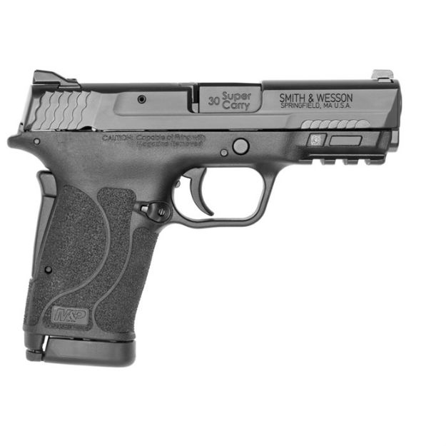 Picture of S&W Shield Ez 30 Super Carry Blackened Ss/Blk No Thumb Sft!