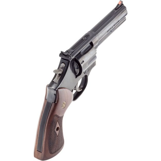Picture of S&W 586 Classic 357Mag 4" As 6-Shot Blued Wood