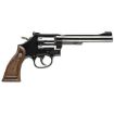 Picture of S&W 17 Classic 22Lr 6" As Blued Checkered Wood Grips!