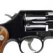 Picture of S&W 10 Classic 38Spl+P 4" Fs Blued Round Butt Wood!