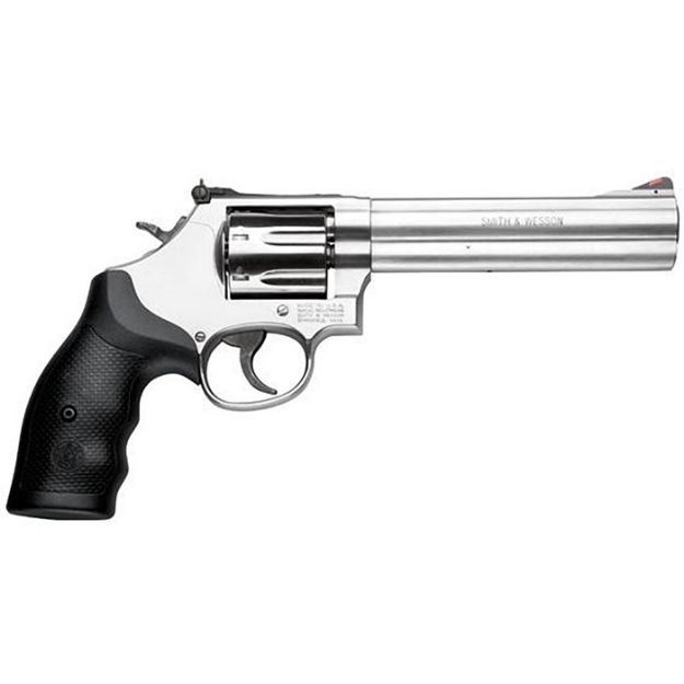 Picture of S&W 686Plus 357 6" As 7-Shot Stainless Steel Rubber