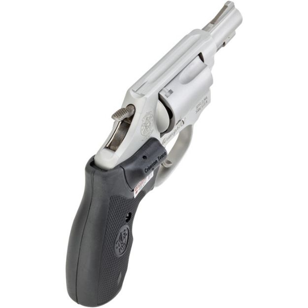 Picture of S&W 637 38Spl+P 1.875" Fs Ss 5-Shot W/Crimson Trace Grip