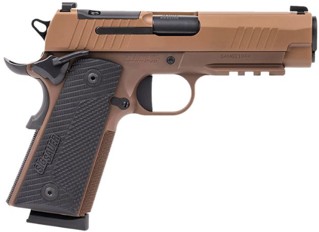 Picture of Sig 1911 Xcarry 45Acp 4.25" Xray3 Or (2)8Rd G10 Coyote