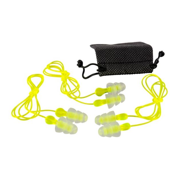 Picture of PELTOR REUSE TRI-FLANGE EARPLUGS 3PK