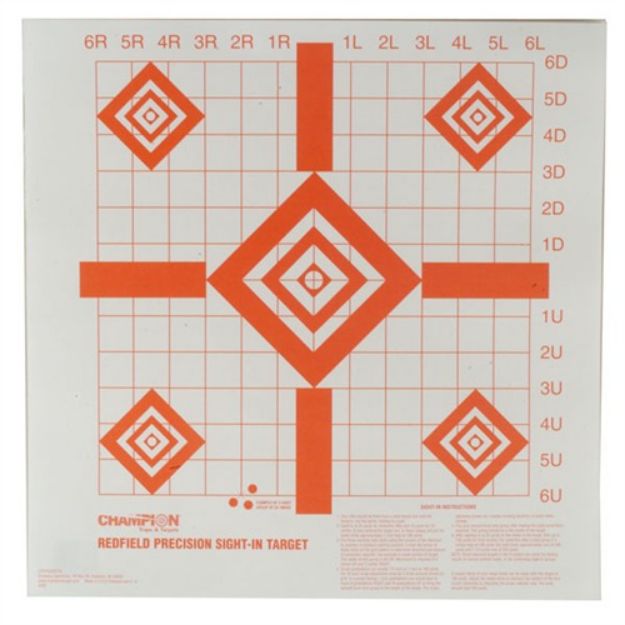 Picture of CHAMPION RF PREC SIGHT-IN TRGT 100PK