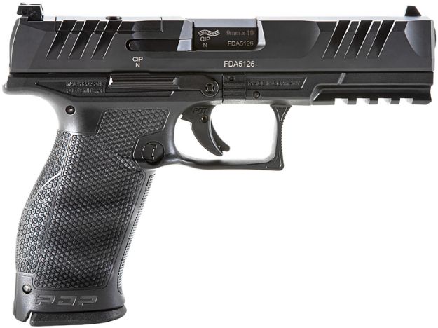 Picture of Walther Pdp Or 9Mm 4.5" 18-Shot Black Polymer Frame