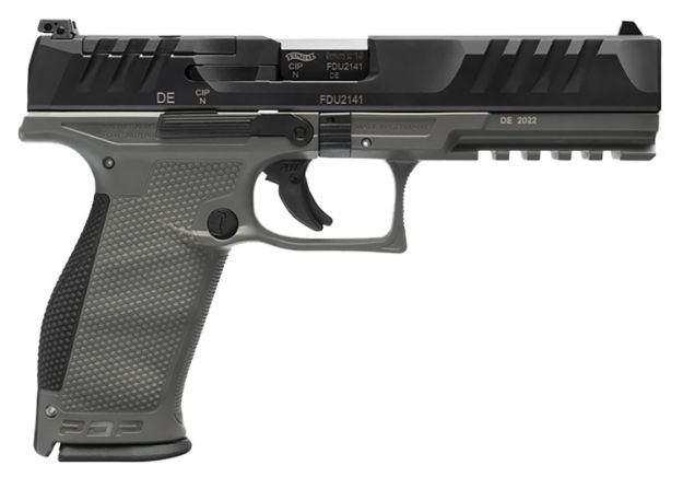 Picture of Walther Pdp Or 9Mm 5" 18-Shot Gray Polymer Frame