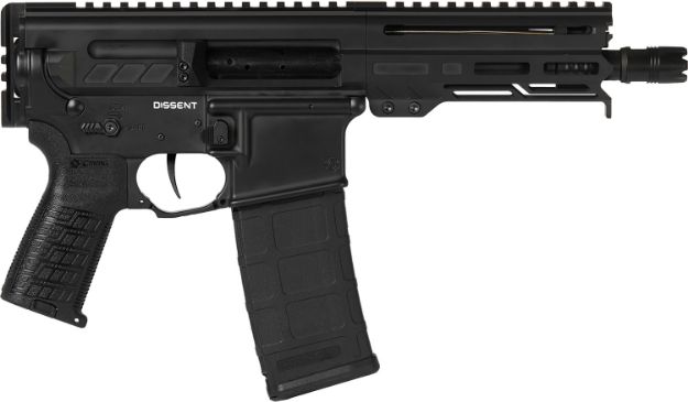 Picture of Cmmg Pistol Dissent Mk4 300Aac 6.5" 30Rd Armor Black