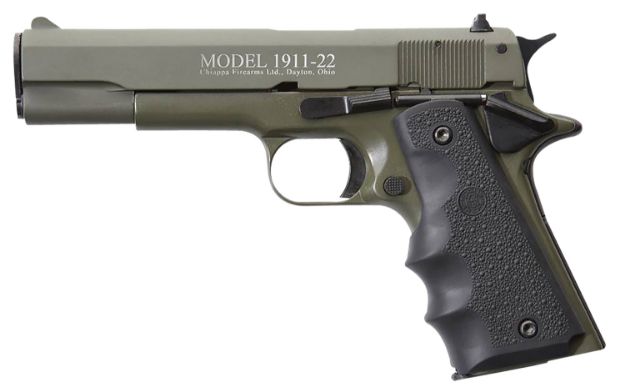 Picture of Chiappa 1911-22 22Lr 5" Fs 10Rd Od Green/Rubber