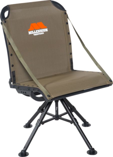Picture of Millennium Ground Blind Chair Adjustable 4 Leg 360 Swivel