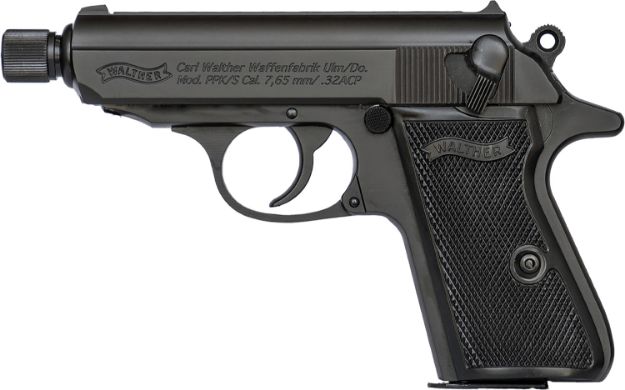 Picture of Walther Ppk/S Sd 32Acp Black Fs 7Rd Black Synthetic Grips