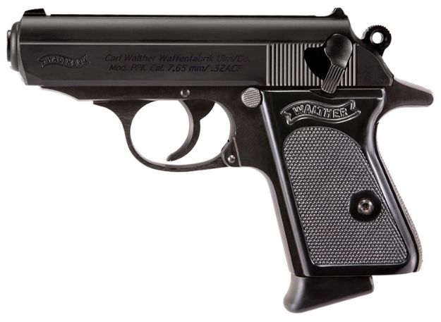 Picture of Walther Ppk/S 32Acp Black Fs 7-Rd. Black Synthetic Grips