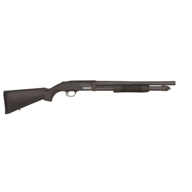 Picture of Mossberg 590S 12Ga 18.5" 9Rd 1.75"-3" Matte Blue Synthetic