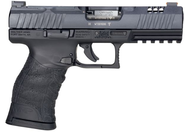 Picture of Walther Wmp Or 22Wmr 4.5" 10-Shot Black Polymer