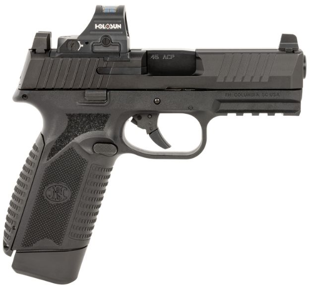 Picture of Fn 545 Mrd 45 Acp W/ Holosun 407C 2-15 Rd Mags Nms Black