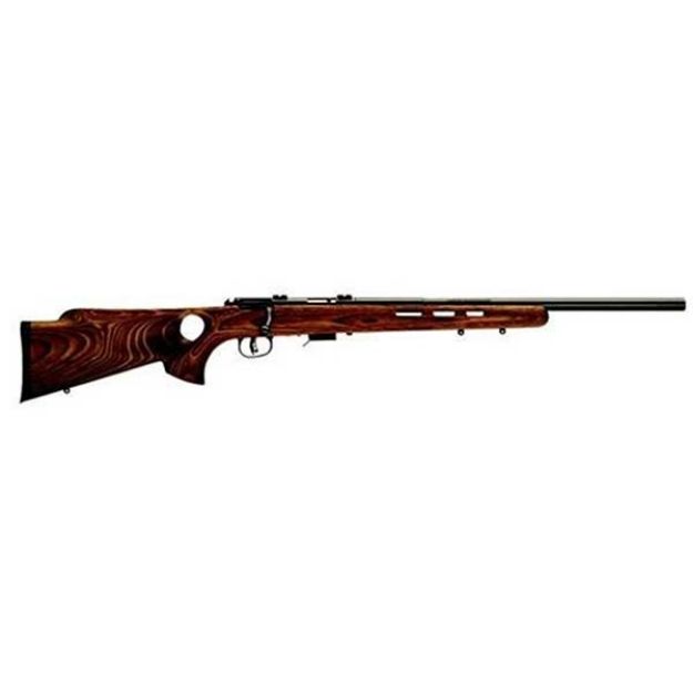 Picture of Savage 93R17-Btv 17Hmr 21"Hb Accu Tgr Blued/Brn Lam T-Hole