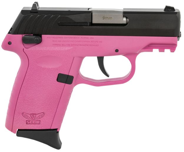 Picture of Sccy Cpx1-Cb Pistol Gen 3 9Mm 10Rd Black/Pink Manual Saftey