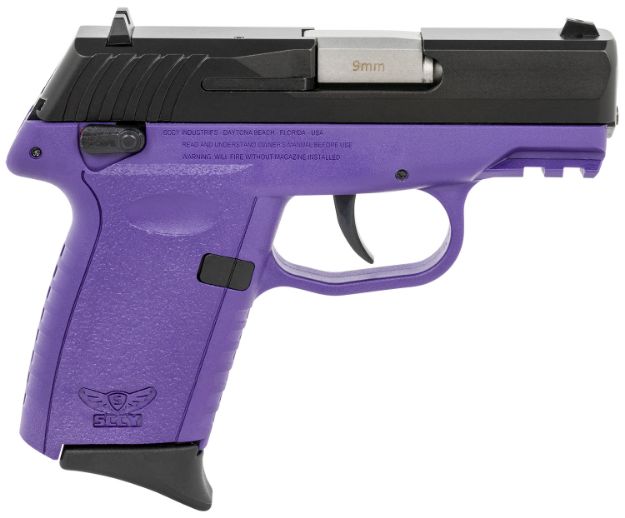 Picture of Sccy Cpx1-Cb Pistol Gen 3 9Mm 10Rd Black/Purple Manual Safe