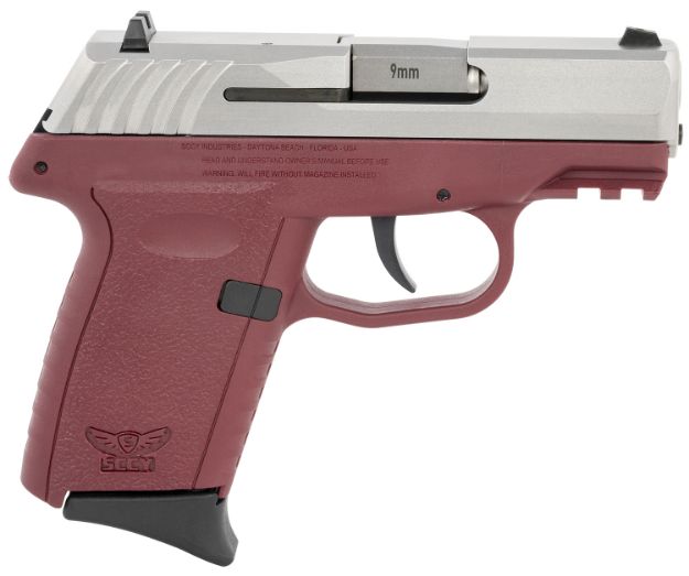 Picture of Sccy Cpx2-Tt Pistol Gen 3 9Mm 10Rd Ss/Crimson W/O Safety