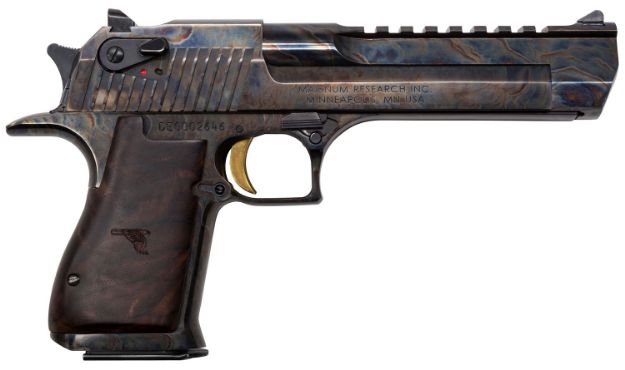 Picture of Desert Eagle Mark Xix 50Ae 6" Case Hardened Walnut Grip
