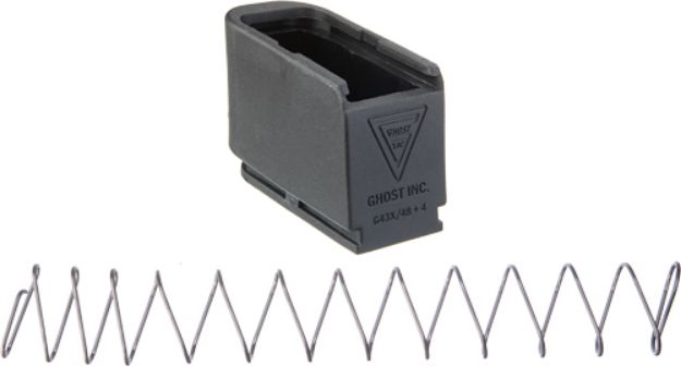 Picture of Ghost Moab Mag Extension For Glock 43X48 Plus 4 Rnds Black