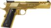 Picture of Iver Johnson Eagle Xl Ported 45Acp 6" 24K Gold Black Wood