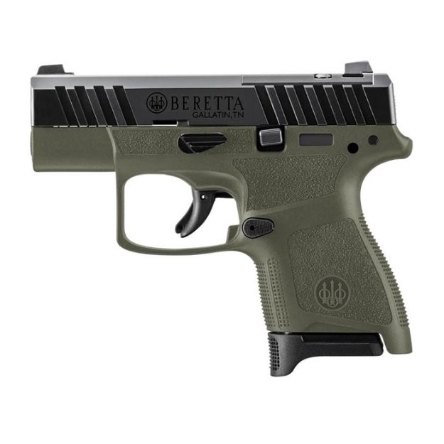 Picture of Beretta Apx A1 Carry 9Mm 3" Fs 8Rd Od Green Optics Ready