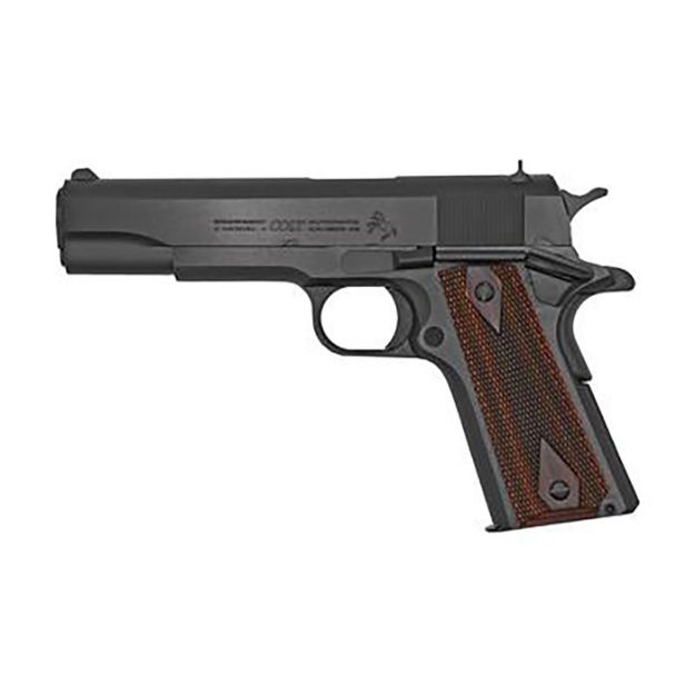 Picture of Colt Government 1911 38 Super 5" 9Rd Blued Rosewood