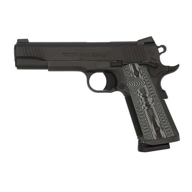 Picture of Colt Combat Unit Government 9Mm 5" 8Rd Matte Black