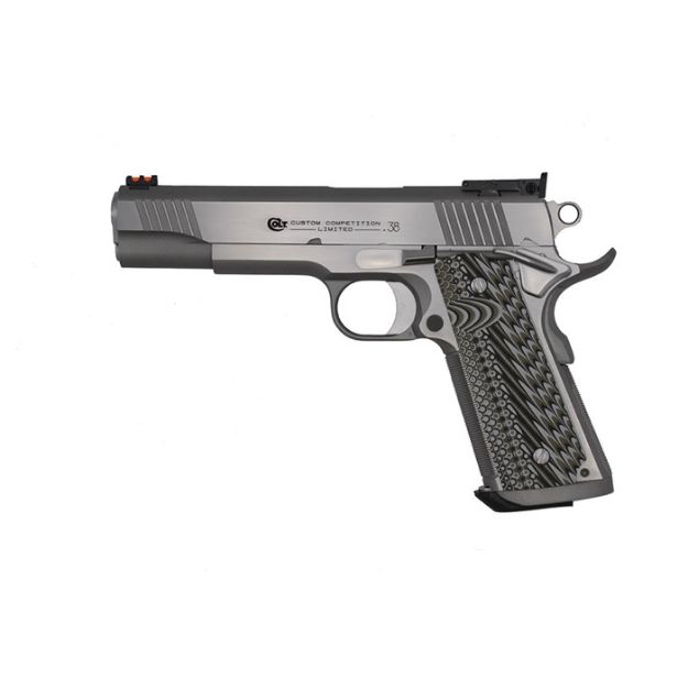 Picture of Colt Custom Competition 38 Super 5" 9Rd Stainless G10