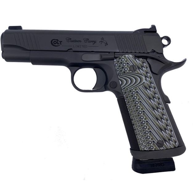 Picture of Colt Custom Carry Commander 9Mm 4.25" 8Rd Stainless Smoke