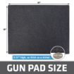 Picture of Drymate Cleaning Pad 16"X20" Pistol Size Charcoal
