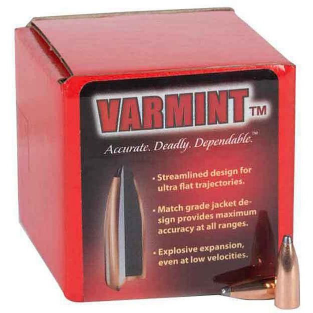 Picture of Hornady Bullets 22 Cal .224 55Gr Spsx 100Ct 40Bx/Cs