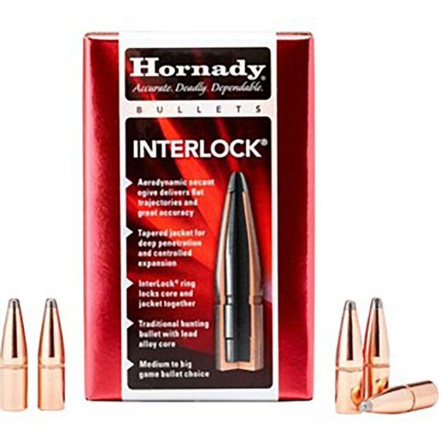Picture of Hornady Bullets 6.5Mm .264 140Gr Jsp 100Ct 25Bx/Cs
