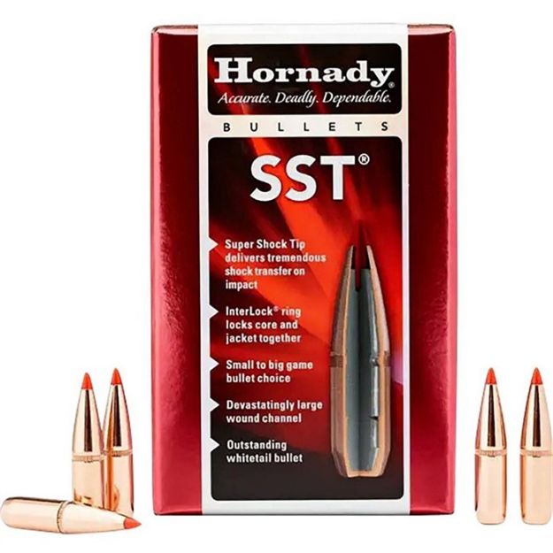 Picture of Hornady Bullets 270 Cal .277 130Gr Sst 100Ct 25Bx/Cs