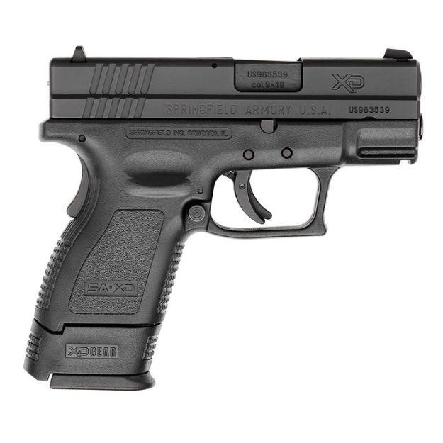 Picture of Springfield Xd Sub-Compact 9Mm 3" 13Rd Fs Black<