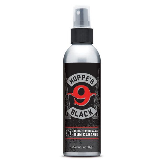 Picture of Hoppes Black Gun Cleaner 6 Oz. Aluminium Pump Bottle