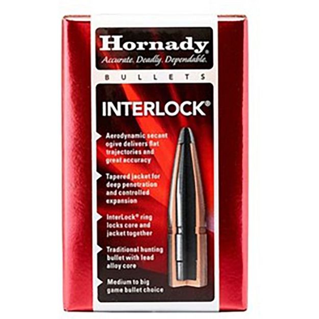 Picture of Hornady Bullets 35 Cal .358 200Gr Jsp-Rn 100Ct 15Bx/Cs