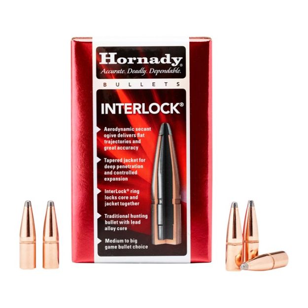 Picture of Hornady Bullets 45 Cal .452 245Gr Sp 50Ct 15Bx/Cs