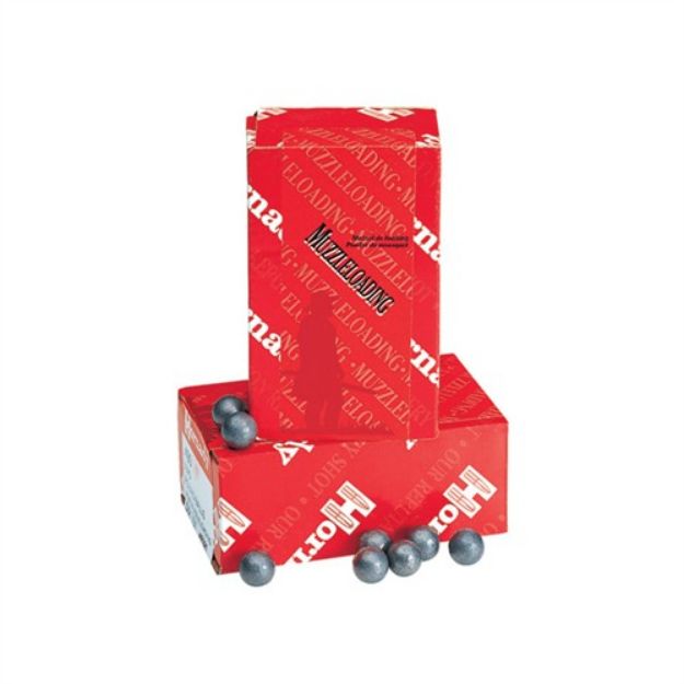 Picture of Hornady .454 .44 Caliber Round Ball 100Ct 25Bx/Cs