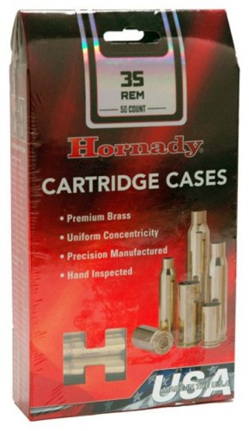 Picture of Hornady Unprimed Cases 35 Rem 50 Pack 5Pk/Cs