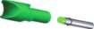 Picture of Tenpoint Lighted Xbow Nock Alpha-Brite .297" Green 3Pk