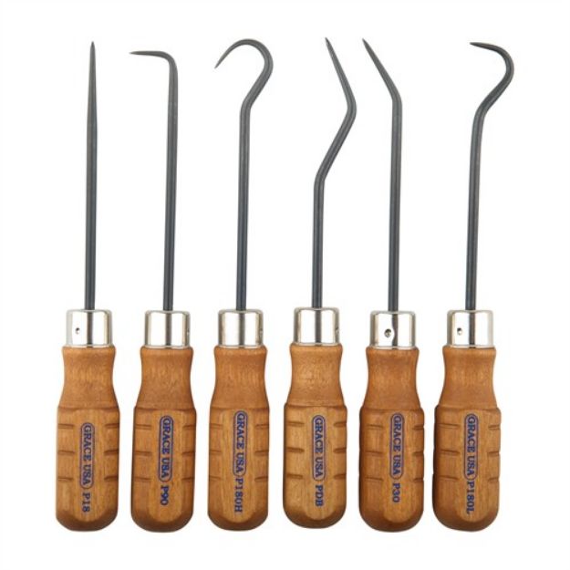 Picture of Grace Usa Hook & Pick Set Set Of 6 Steel